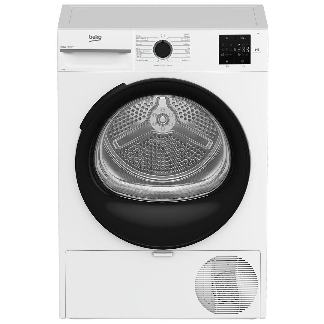 BEKO SECADOR ROUPA 9KG BOMBA CALOR (E) BM3T39220WB