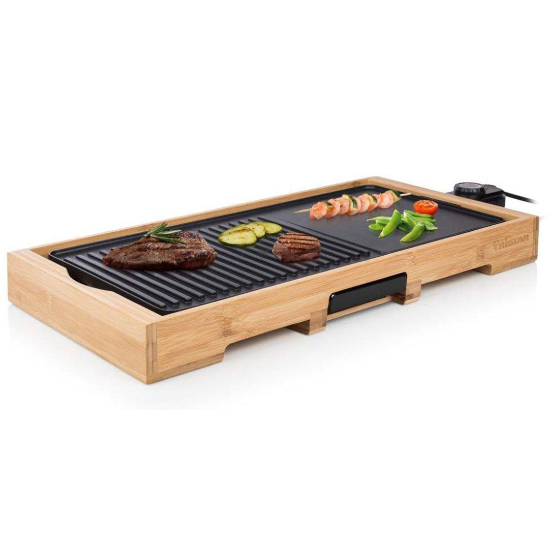 TRISTAR GRELHADOR PLACA MISTA 2200W 51X25,4CM BP2641