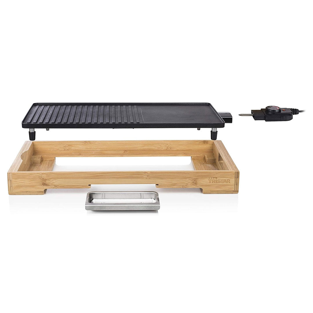 TRISTAR GRELHADOR PLACA MISTA 2200W 51X25,4CM BP2641