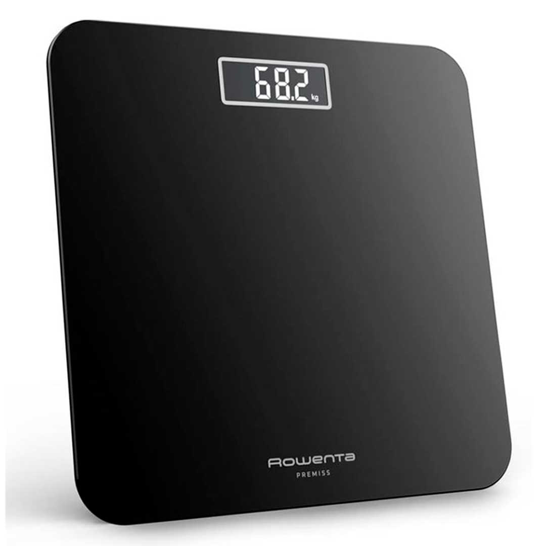 ROWENTA BALANÇA WC 160KG VIDRO PRETO BS1800V0