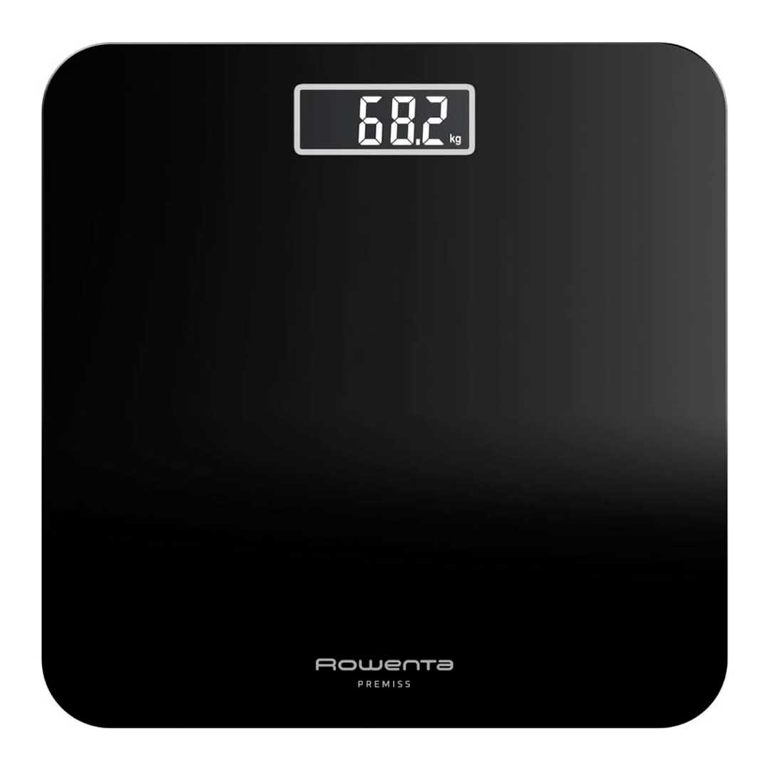 ROWENTA BALANÇA WC 160KG VIDRO PRETO BS1800V0