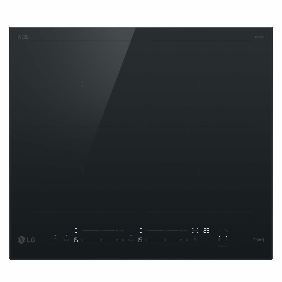 LG PLACA INDUÇAO 60CMS 4ZONAS DUAL FLEX CBIZ2437B