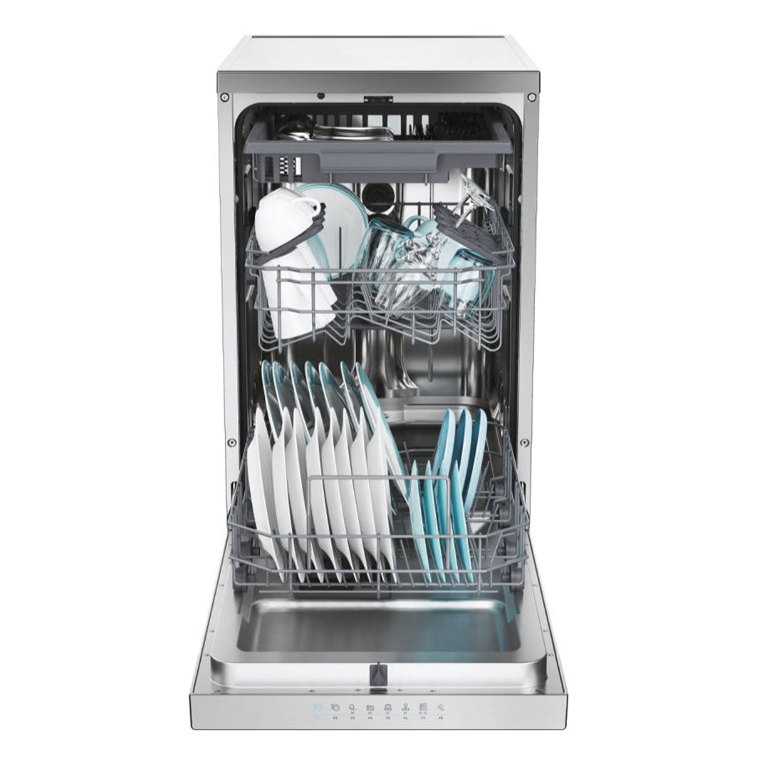 CANDY MAQUINA LOUÇA 45CM 11TALHERES 8PROG INOX (C) CF1C7SB1FX