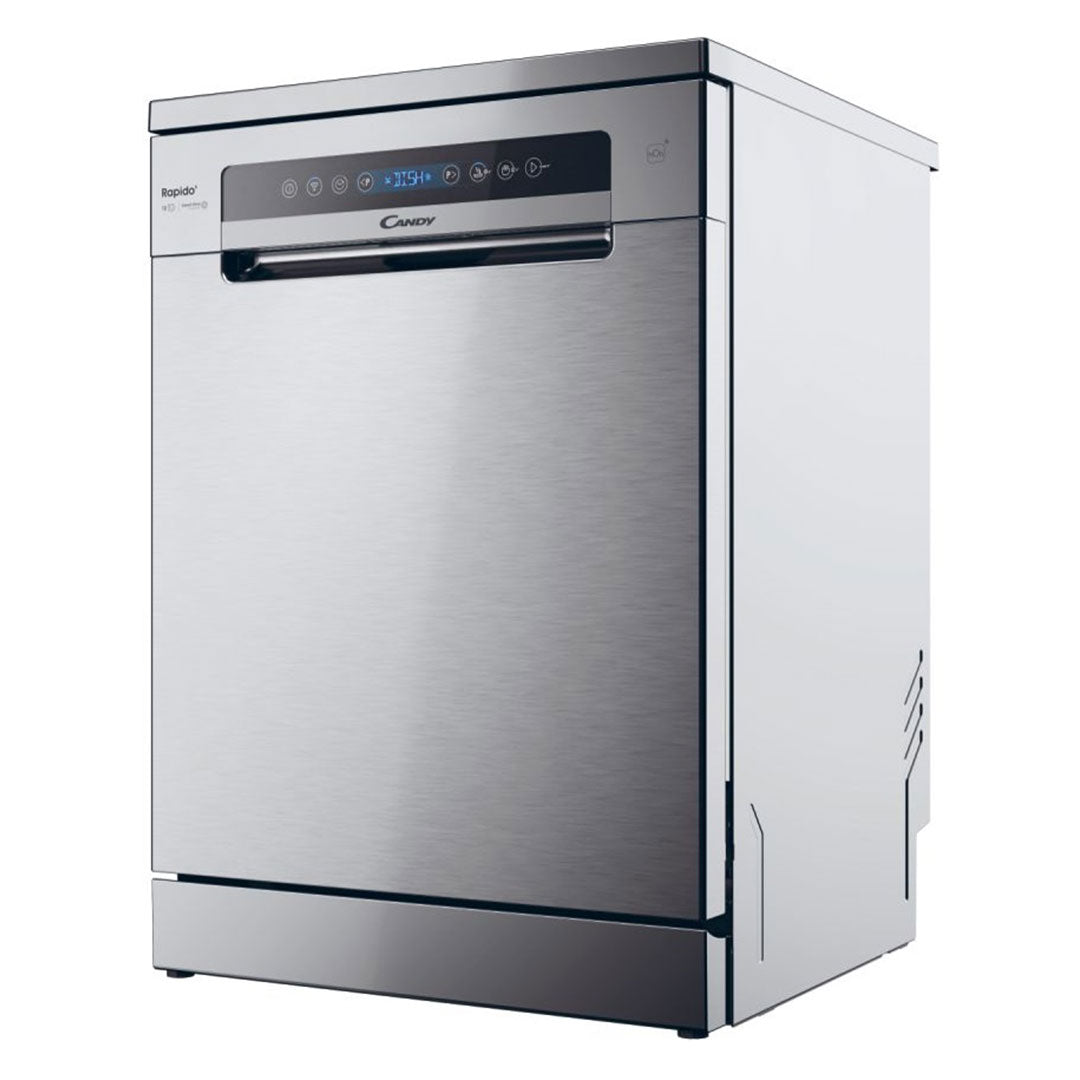 CANDY MAQUINA LOUÇA 5PROG 13TALHERES INOX (C) CF3C7FOX