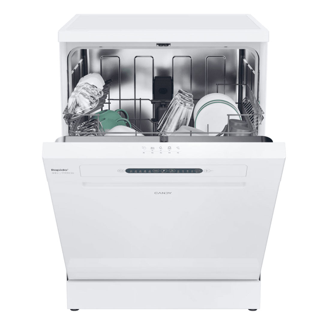 CANDY MAQUINA LOUÇA 5PROG 13TALHERES BRANCA (E) CF3E7E0W