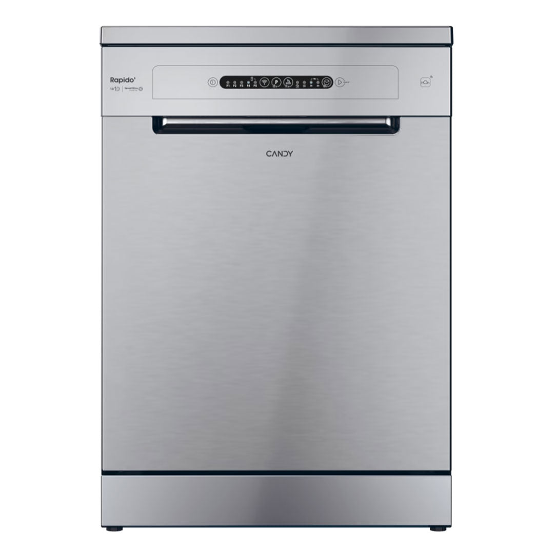 CANDY MAQUINA LOUÇA 5PROG 13TALHERES SILVER (E) CF3E7L0S