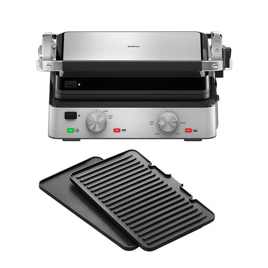 BRAUN GRELHADOR 2000W PLACAS AMOVIVEIS ANTI ADERENTES CG7020