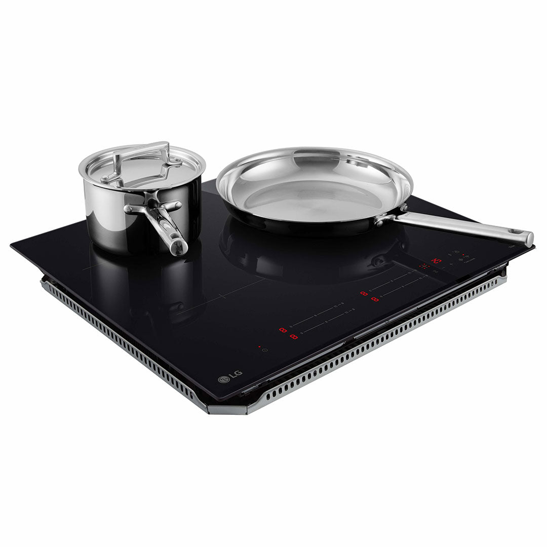 LG PLACA INDUÇAO 60CMS 4 ZONAS 5 NIVEIS POTENCIA CI5Z2423BN