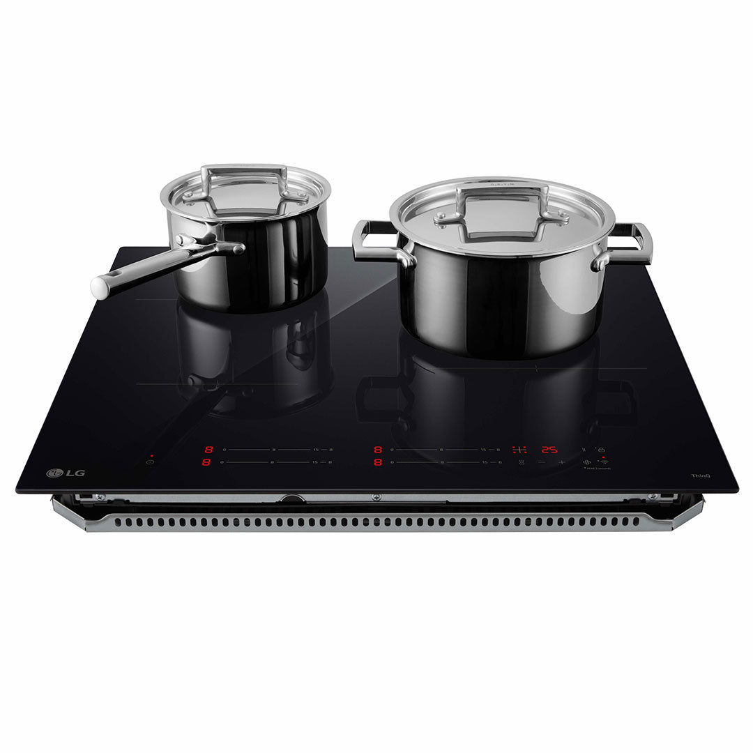 LG PLACA INDUÇAO 60CMS 4 ZONAS 5 NIVEIS POTENCIA CI5Z2423BN