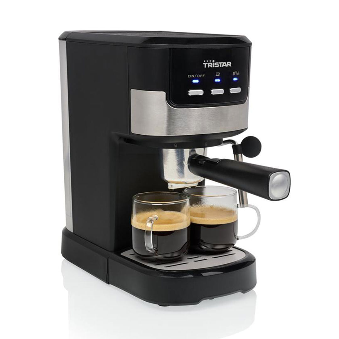 TRISTAR MAQUINA CAFE EXPRESSO 1100W 20BAR DEPOSITO 1,25LT CM2278