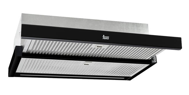 TEKA EXAUSTOR 60CM GAVETA 2VELOC+INTENS MAX 385M3/H PRETO A CNL6415P