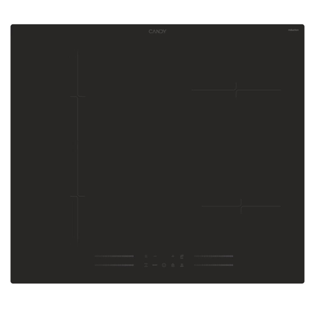 CANDY PLACA INDUÇAO 60CM 4ZONAS PRETO CTP644MCBB1