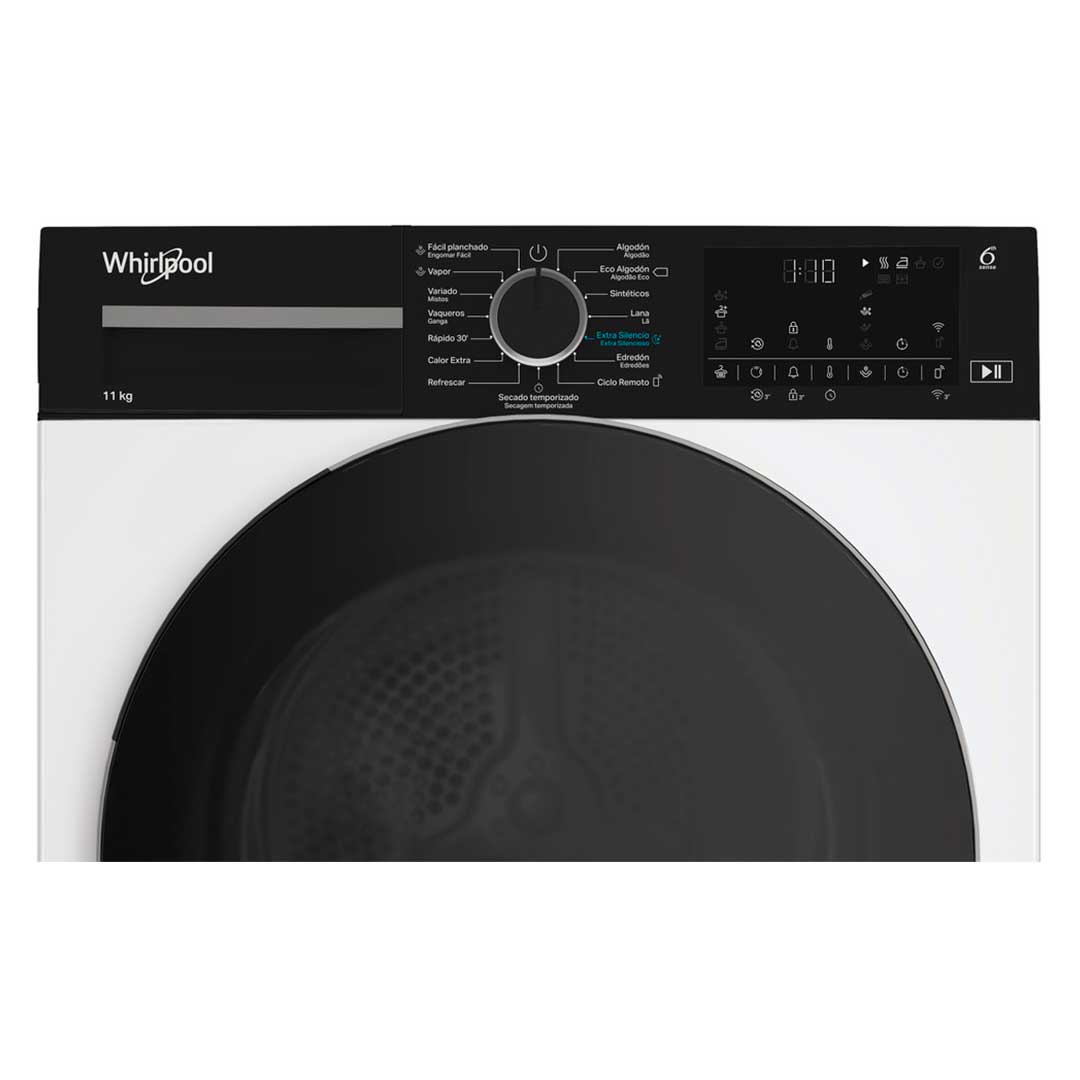 WHIRLPOOL SECADOR ROUPA 11KG BOMBA CALOR (A++) CWD113MWBSSPT