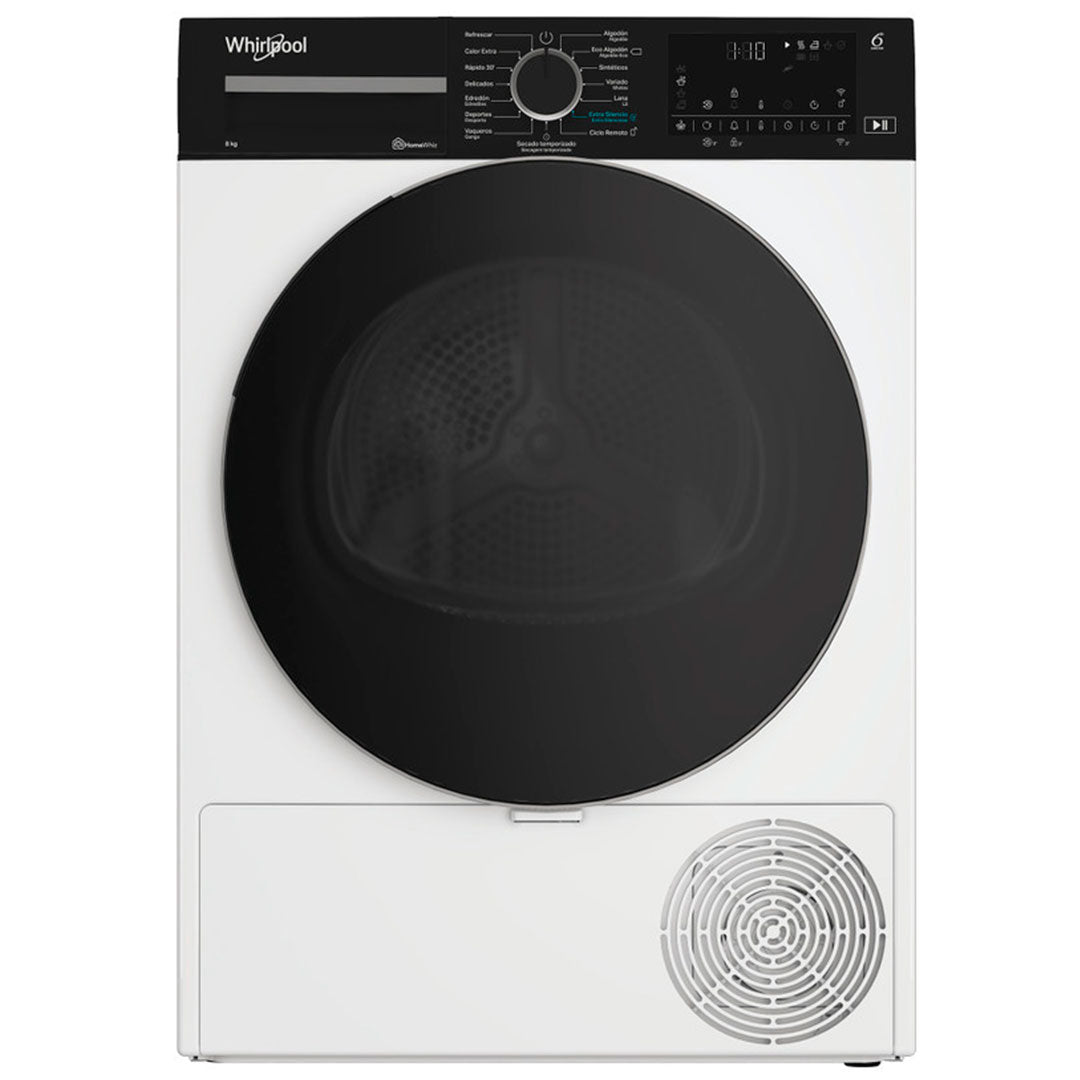 WHIRLPOOL SECADOR ROUPA 8KG BOMBA CALOR (C) CWD84MWBSSPT