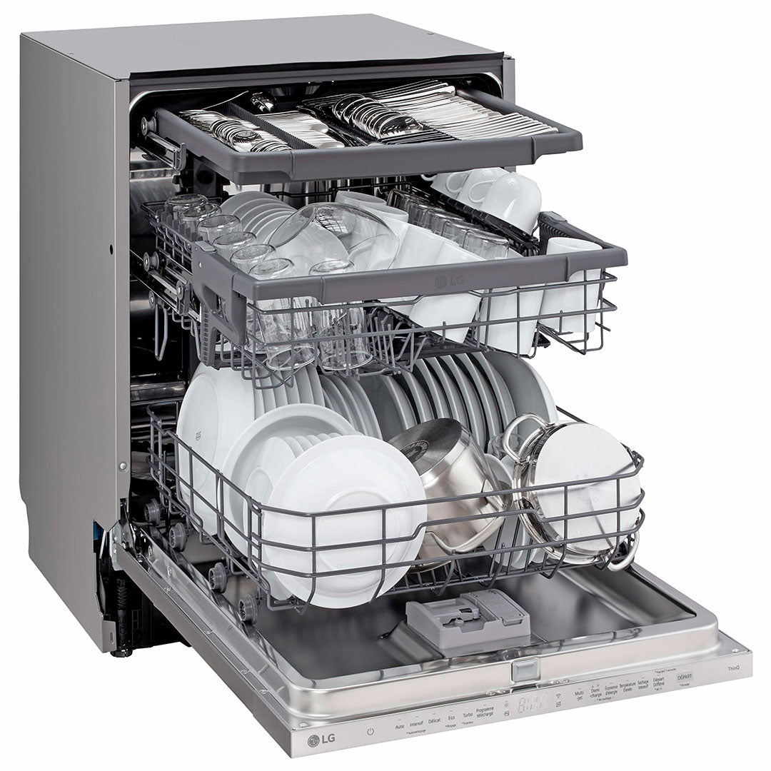 LG MAQUINA LOUÇA INTEG TOTAL 14 TALHERES WIFI (A) DB273TX