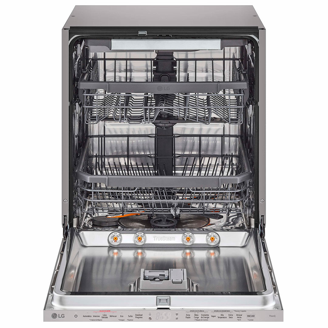 LG MAQUINA LOUÇA INTEG TOTAL 14 TALHERES WIFI (A) DB375TXS