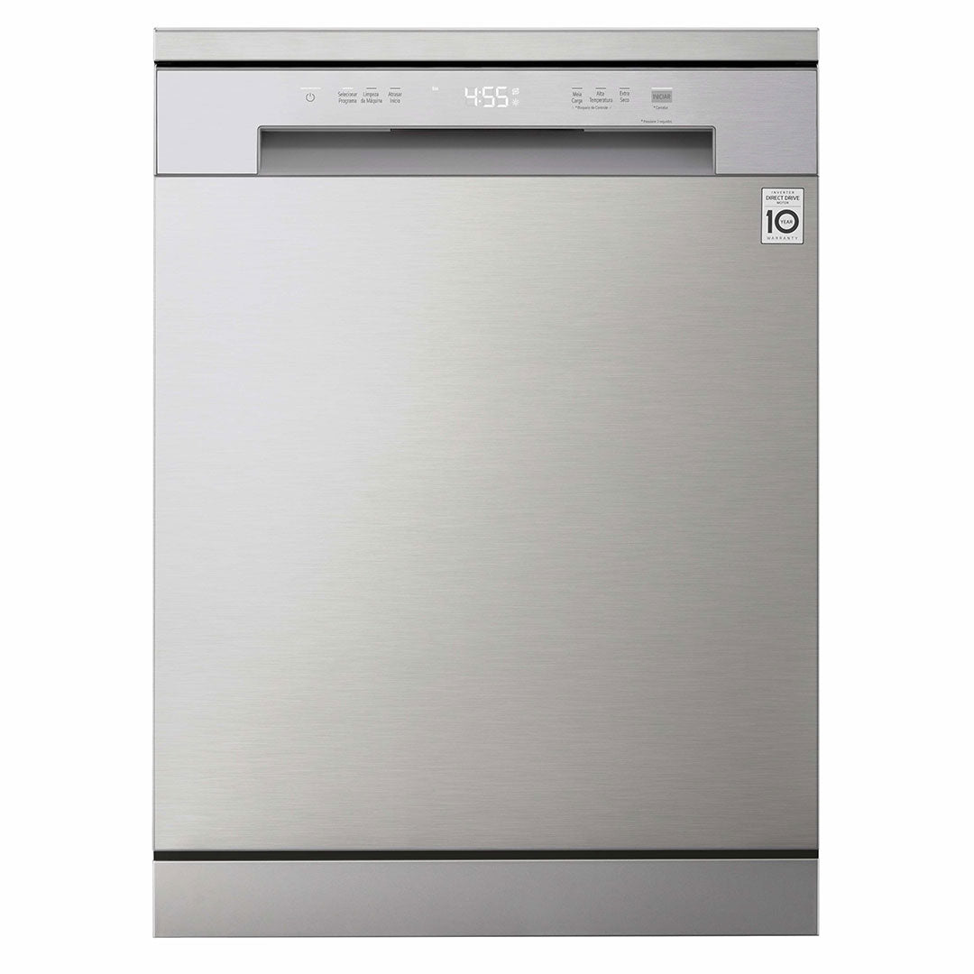 LG MAQUINA LOUÇA 7PROG 14TALHERES 2CESTOS INOX (D) DF142FV