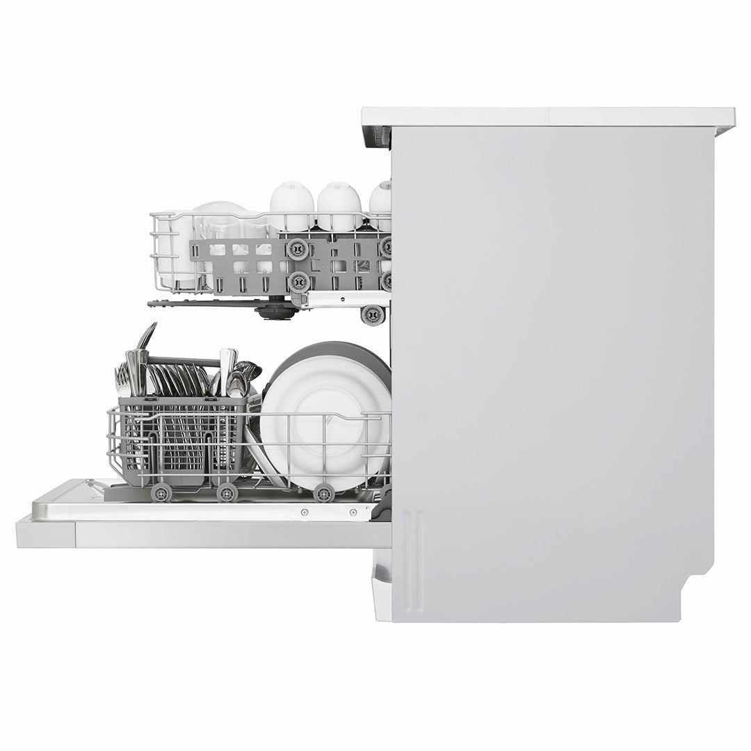 LG MAQUINA LOUÇA 7PROG 14TALHERES 2CESTOS BRANCA (D) DF142FW