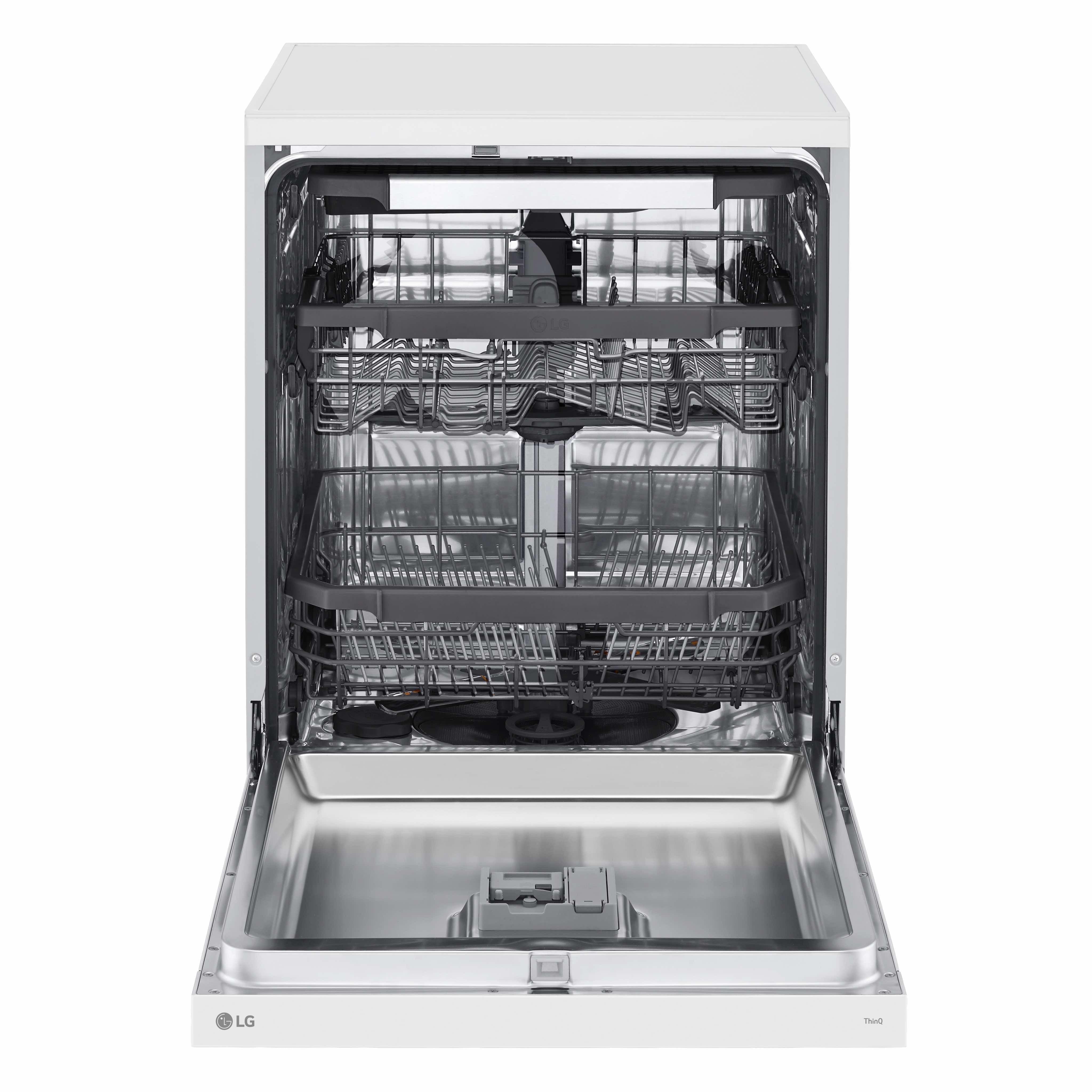 LG MAQUINA LOUÇA 9PROG 14TALHERES 3 CESTOS BRANCA (C) DF355FW