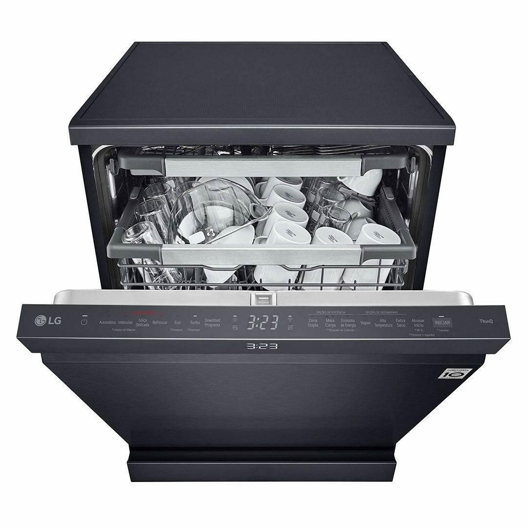LG MAQUINA LOUÇA 10PROG 14TALHERES ESSENCE BLACK (A) DF587HMS