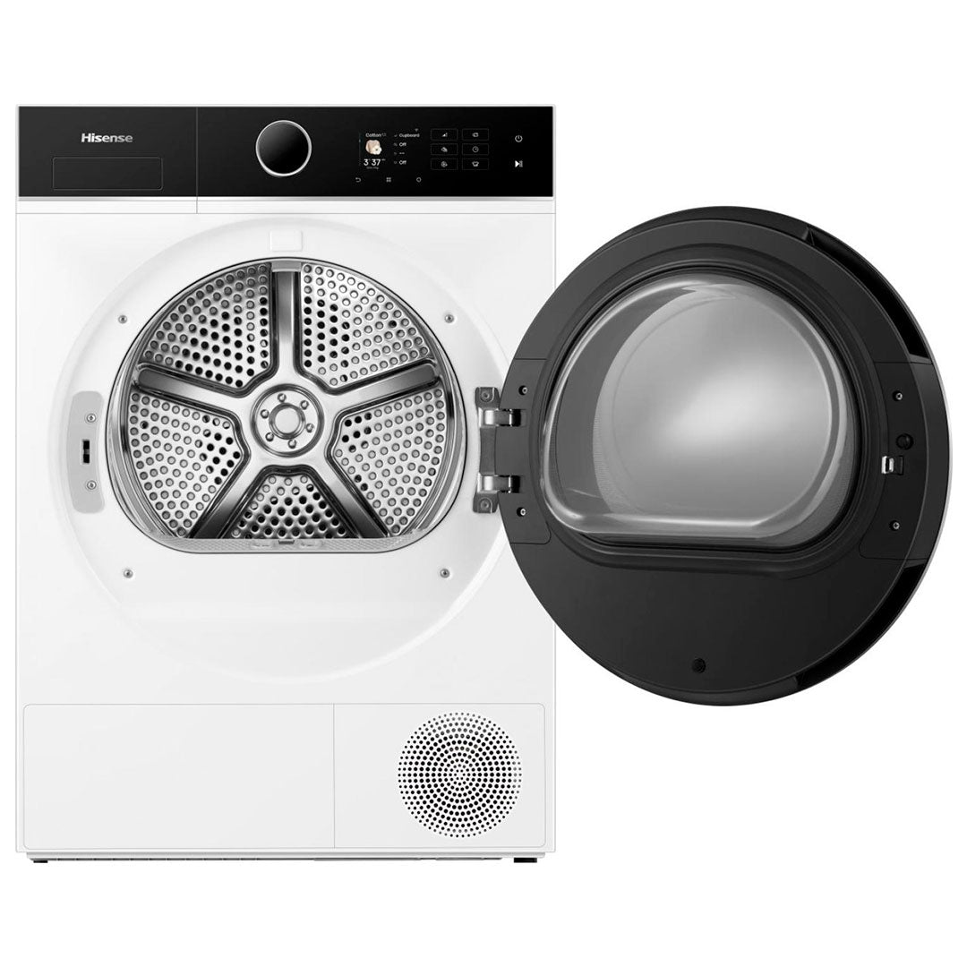 HISENSE SECADOR ROUPA 8KG BOMBA DE CALOR WIFI (C) DH5I804BWCD