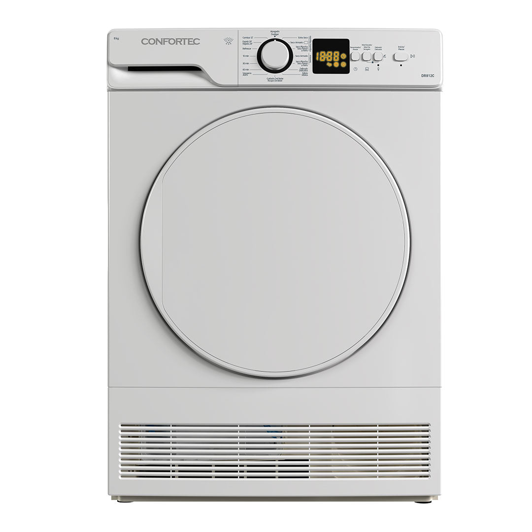 CONFORTEC SECADOR ROUPA 8KG CONDENSAÇAO CALOR B DR812C