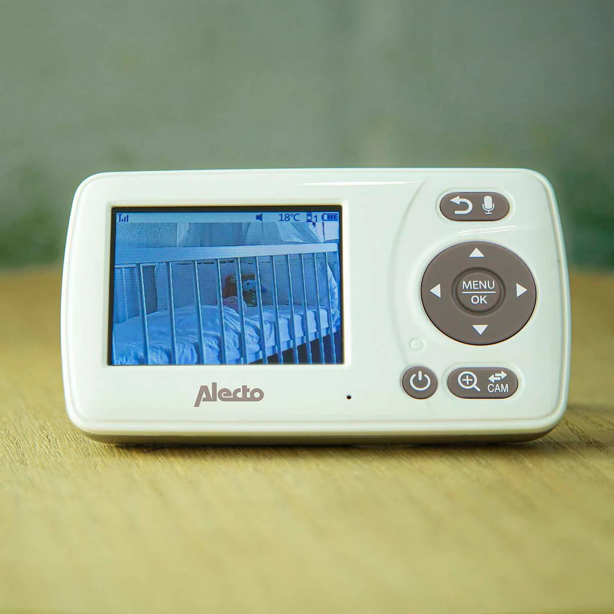 ALECTRO INTERCOMUNICADOR BEBE COM CAMARA 2.4" DVM71