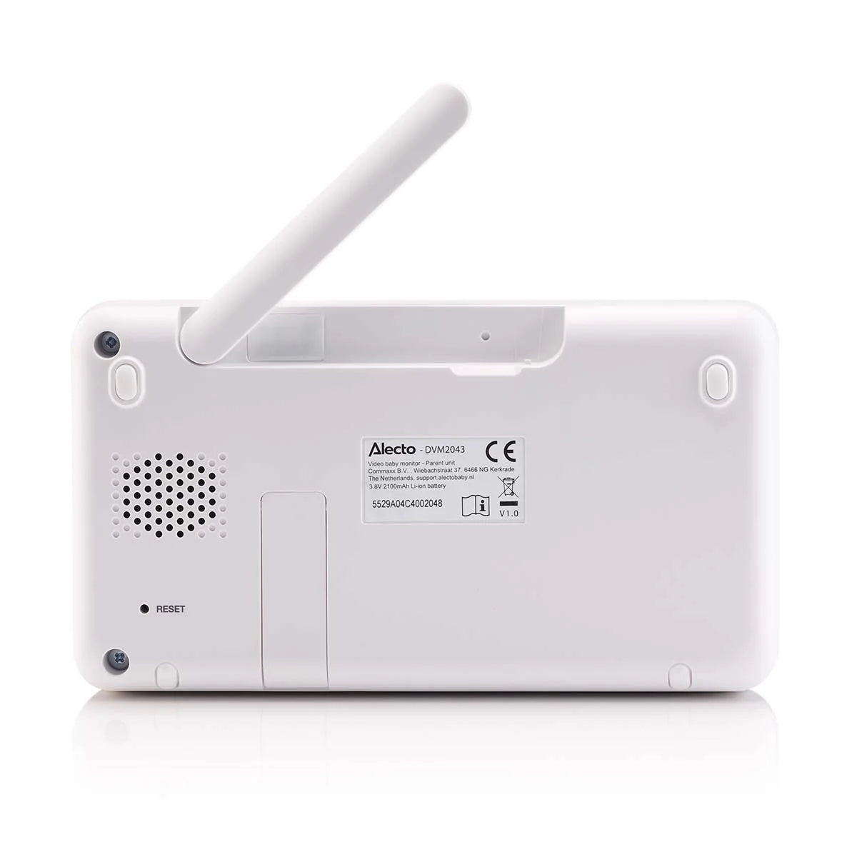 ALECTRO INTERCOMUNICADOR BEBE COM CAMARA 4.3" DVM2043