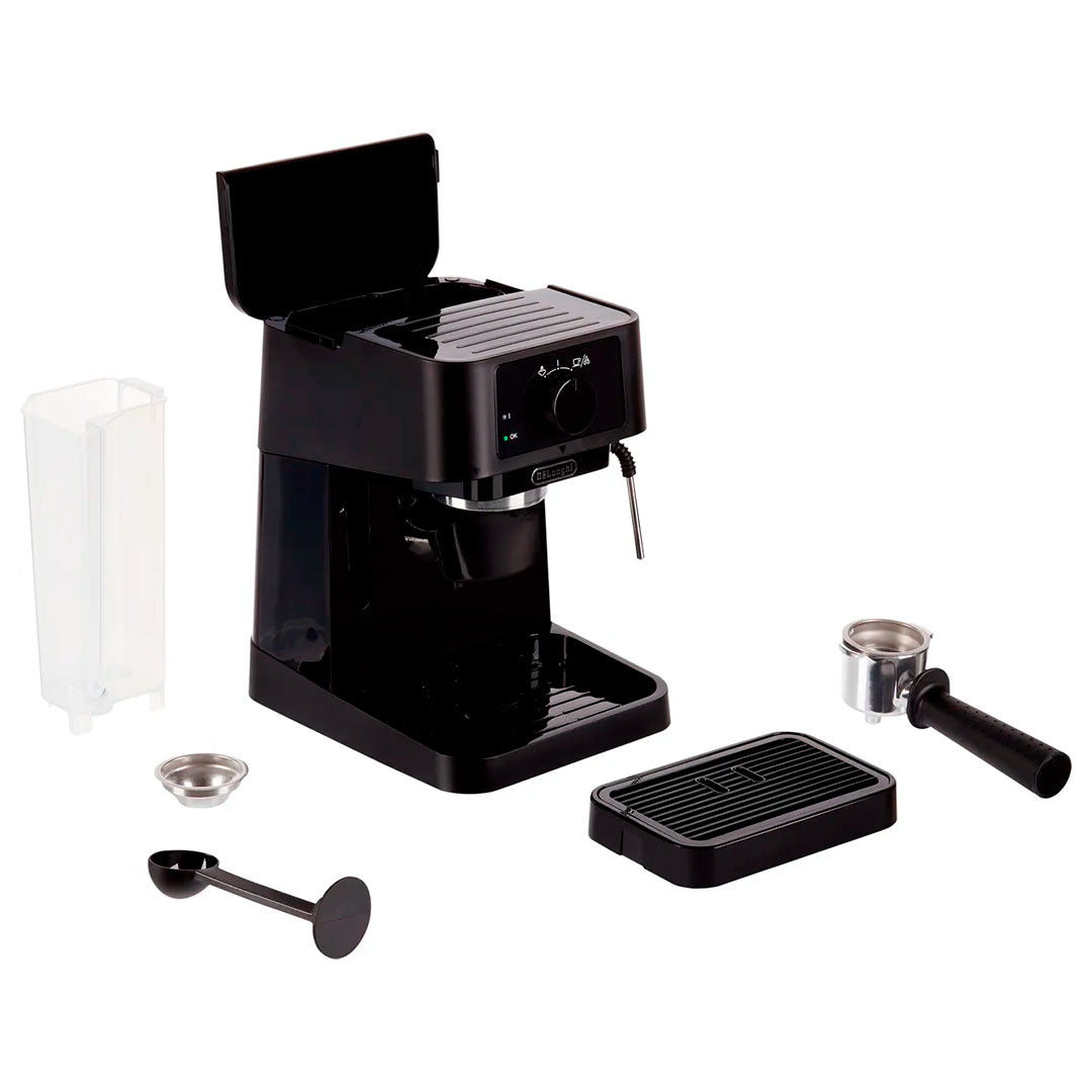 DELONGHI MAQUINA CAFE EXPRESSO 15BAR STILOSA MATE BRILHANTE EC230BK