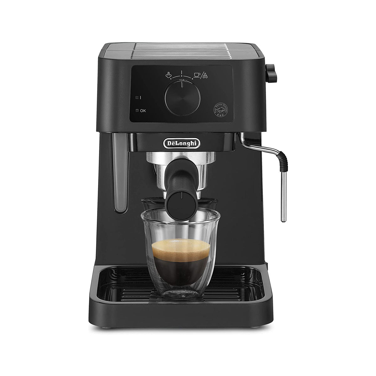 DELONGHI MAQUINA CAFE EXPRESSO 15BAR MATE BRILHANTE EC235BK