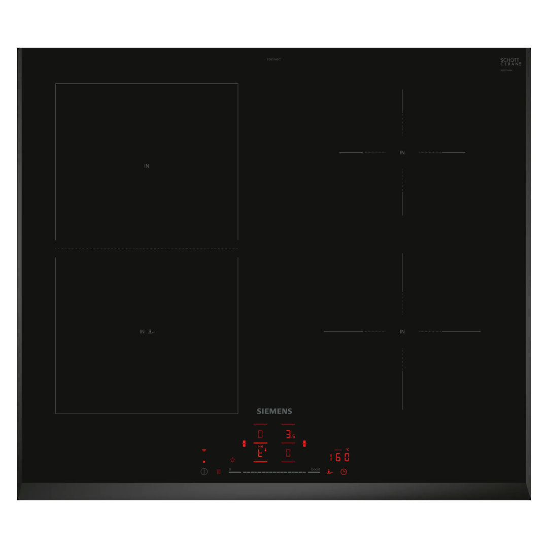 SIEMENS PLACA INDUÇAO 60CM BISELADA ED651HSC1E