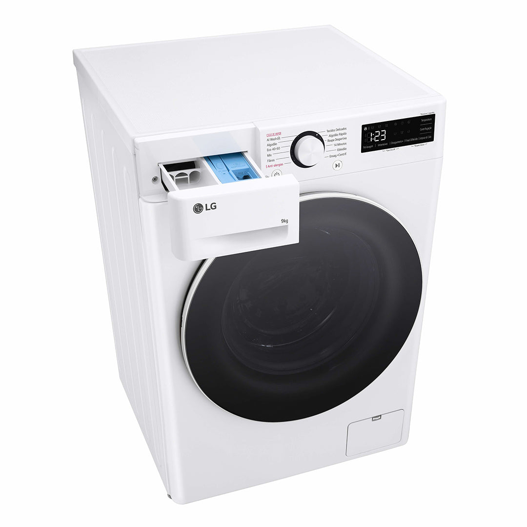 LG MAQUINA ROUPA 9KG 1200RT AI DD STEAM (A) F2WR5S9S0W