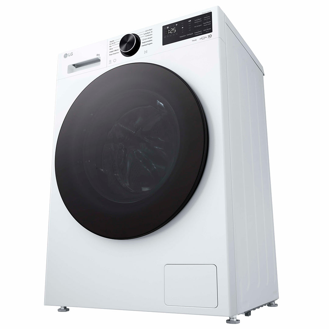 LG Maquina Roupa 8KG 1200RT AI DD Steam (a)