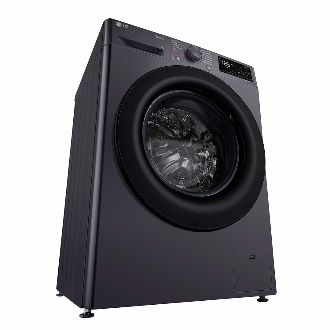LG Maquina Roupa 9KG 1400RT AI DD Steam Wifi Preta(a)