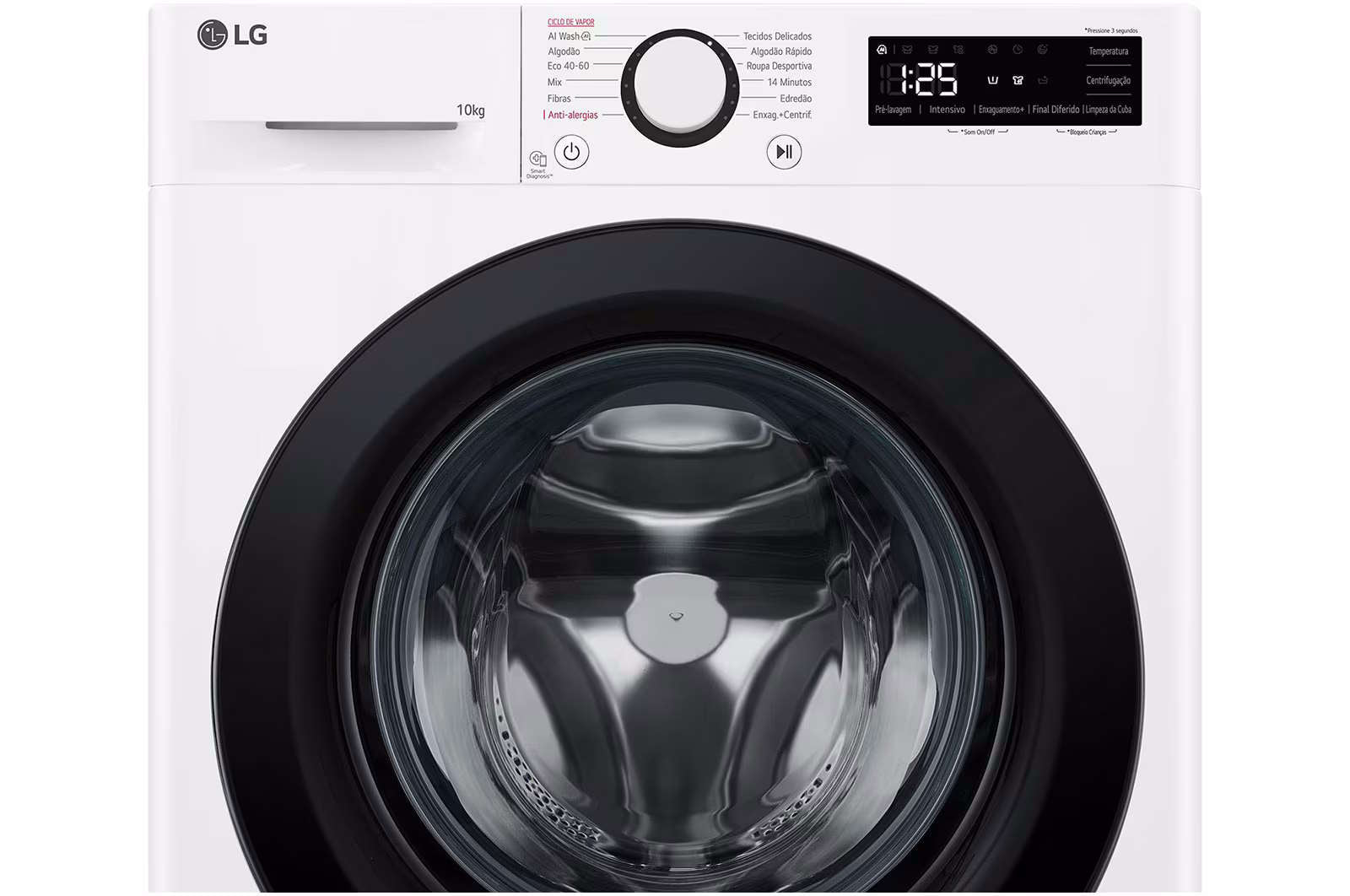 Máquina de lavar roupa LG F4WR5010A6W (10Kg-1400 rpm)