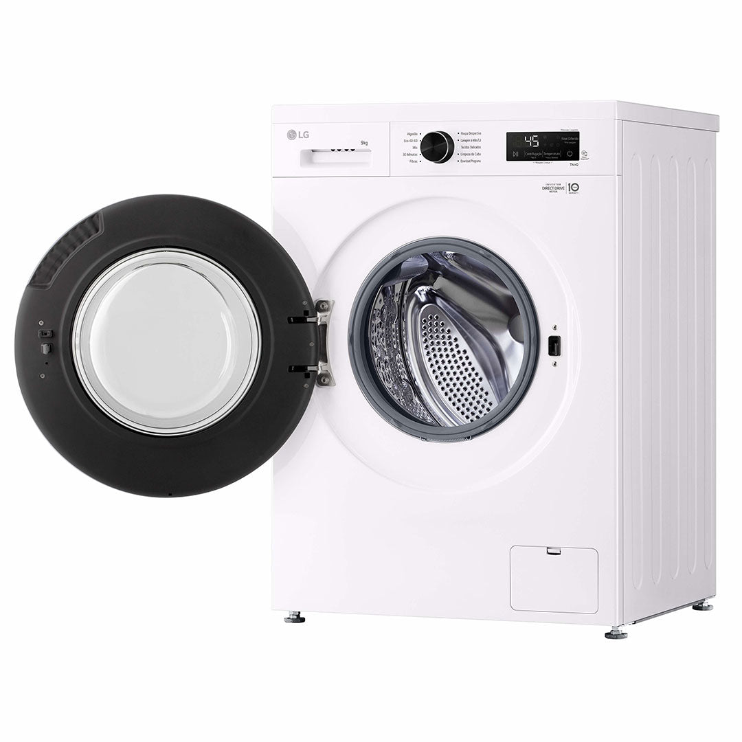 LG MAQUINA ROUPA 9KG 1400RT AI DD STEAM (A) F4X1009NWB
