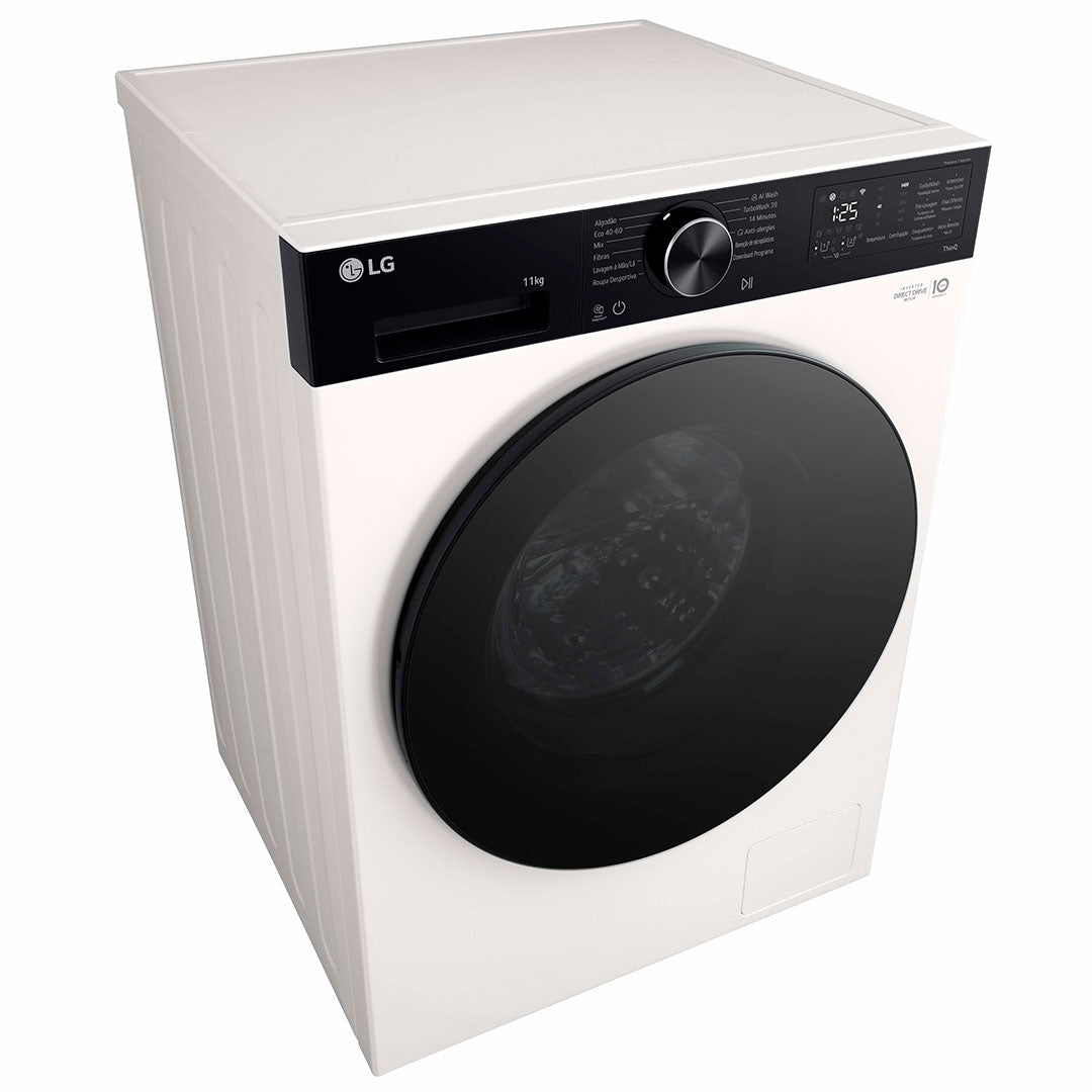 LG MAQUINA ROUPA 11KG 1400RT AI DD STEAM (A) F4X5511THB