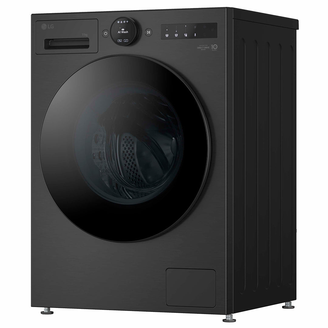 LG MAQUINA ROUPA 11KG 1400RT AI DD STEAM PRETO (A) F4X7511TBB