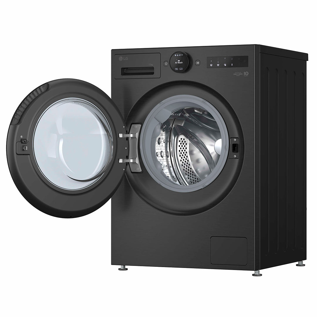 LG MAQUINA ROUPA 11KG 1400RT AI DD STEAM PRETO (A) F4X7511TBB