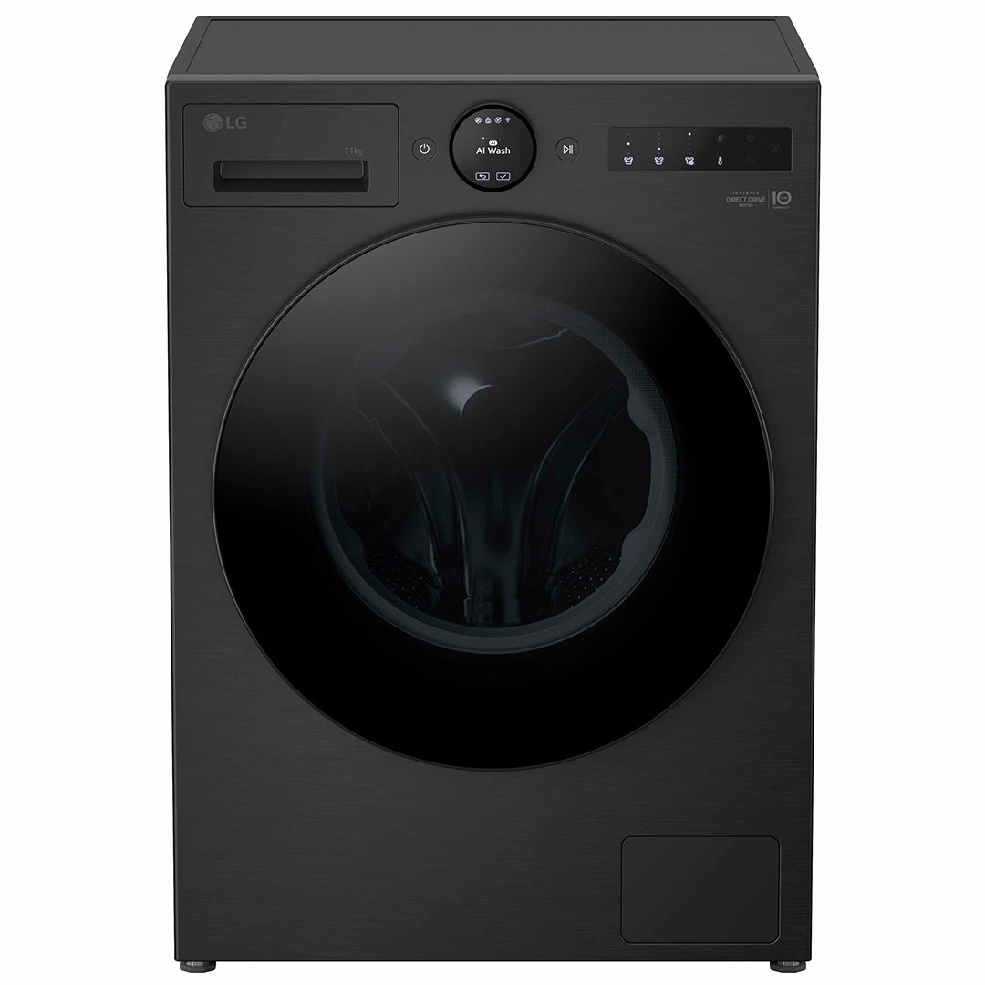 LG MAQUINA ROUPA 11KG 1400RT AI DD STEAM PRETO (A) F4X7511TBB