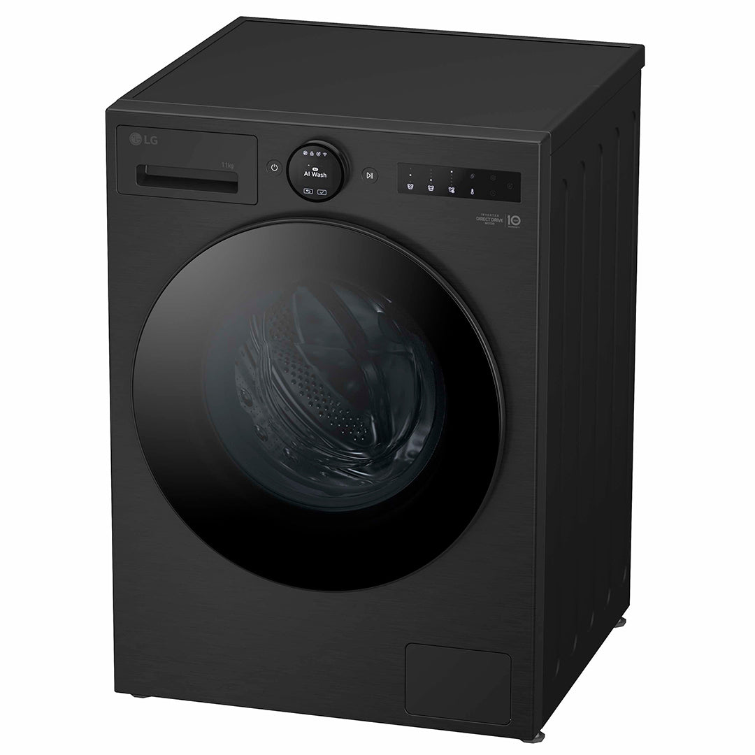 LG MAQUINA ROUPA 11KG 1400RT AI DD STEAM PRETO (A) F4X7511TBB