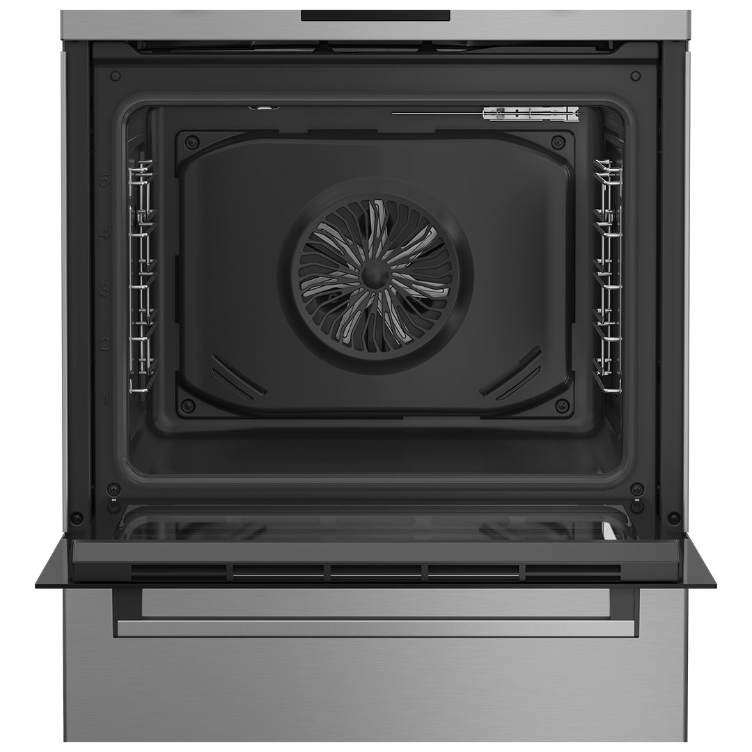 Beko Fogao 60X60CM Placa Induçao 4ZONAS Forno Multif Inox a