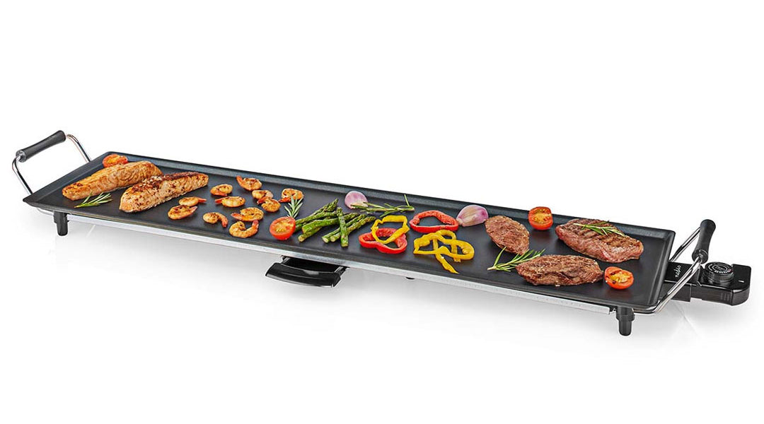 NEDIS GRELHADOR 1800W 90X23CM FCTE110EBK90