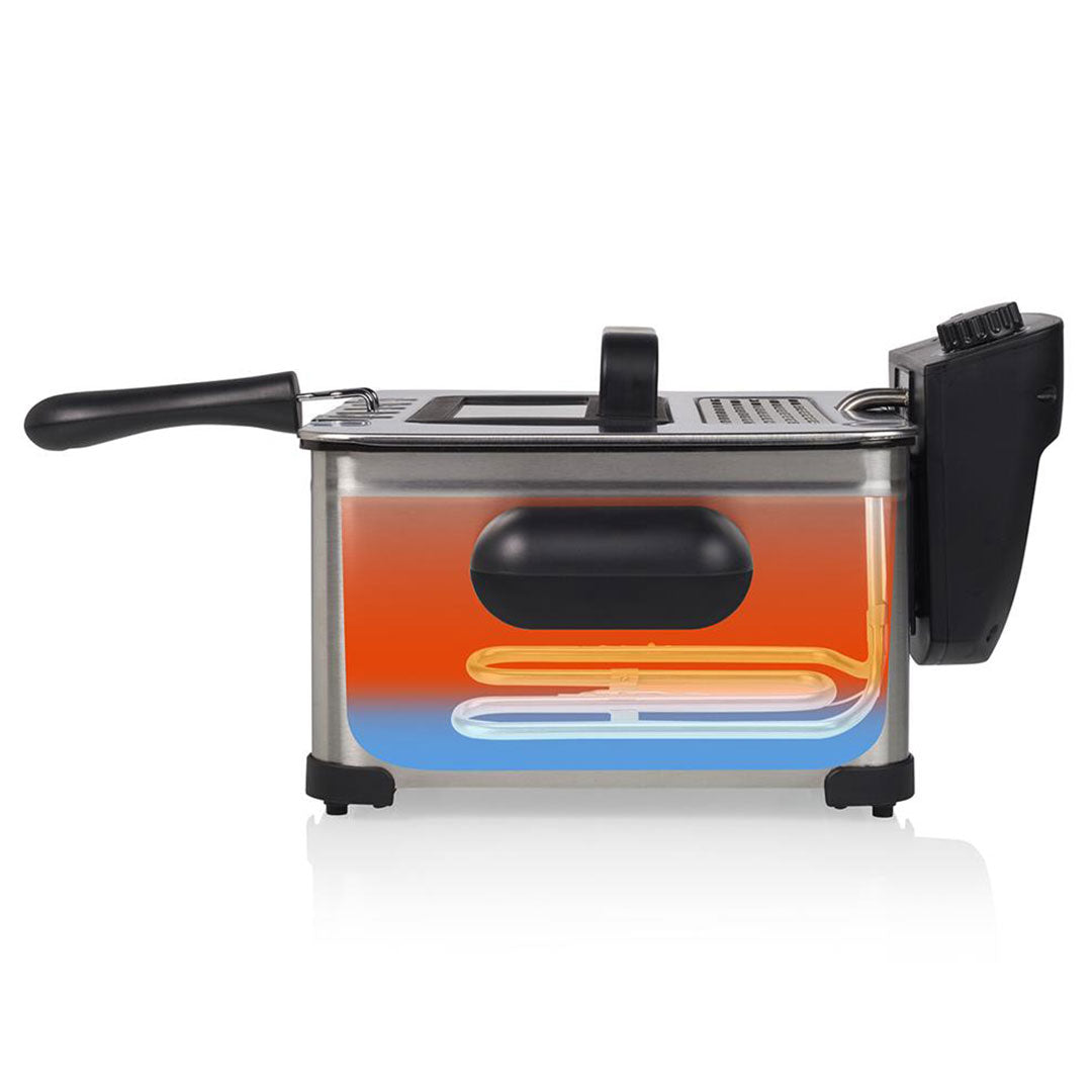 TRISTAR FRITADEIRA 2000W 5LT 3 CESTAS INOX FR6949