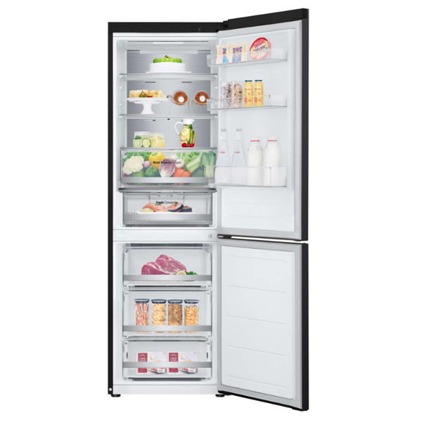 Frigorífico Combinado LG GBV5150DEP D (No Frost - 344 L - 186 cm - Preto)