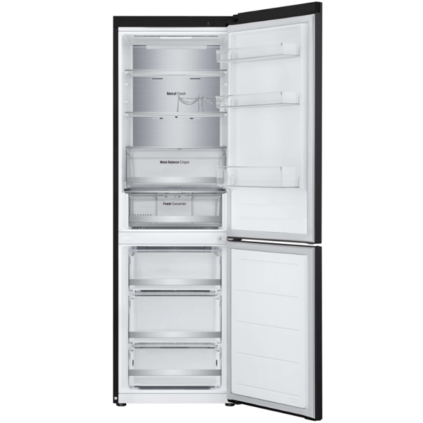 Frigorífico Combinado LG GBV5150DEP D (No Frost - 344 L - 186 cm - Preto)