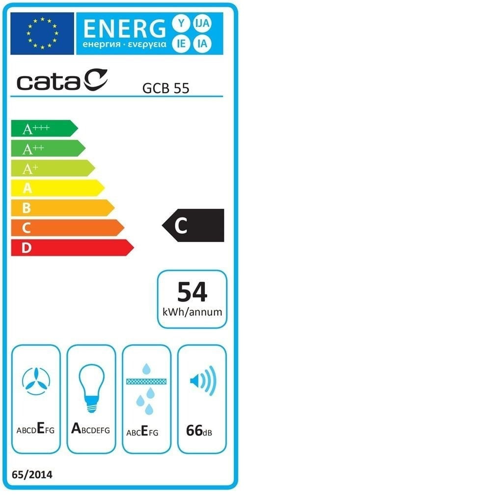 CATA EXAUSTOR 55CM 372M3H 3VEL INOX GCB55X