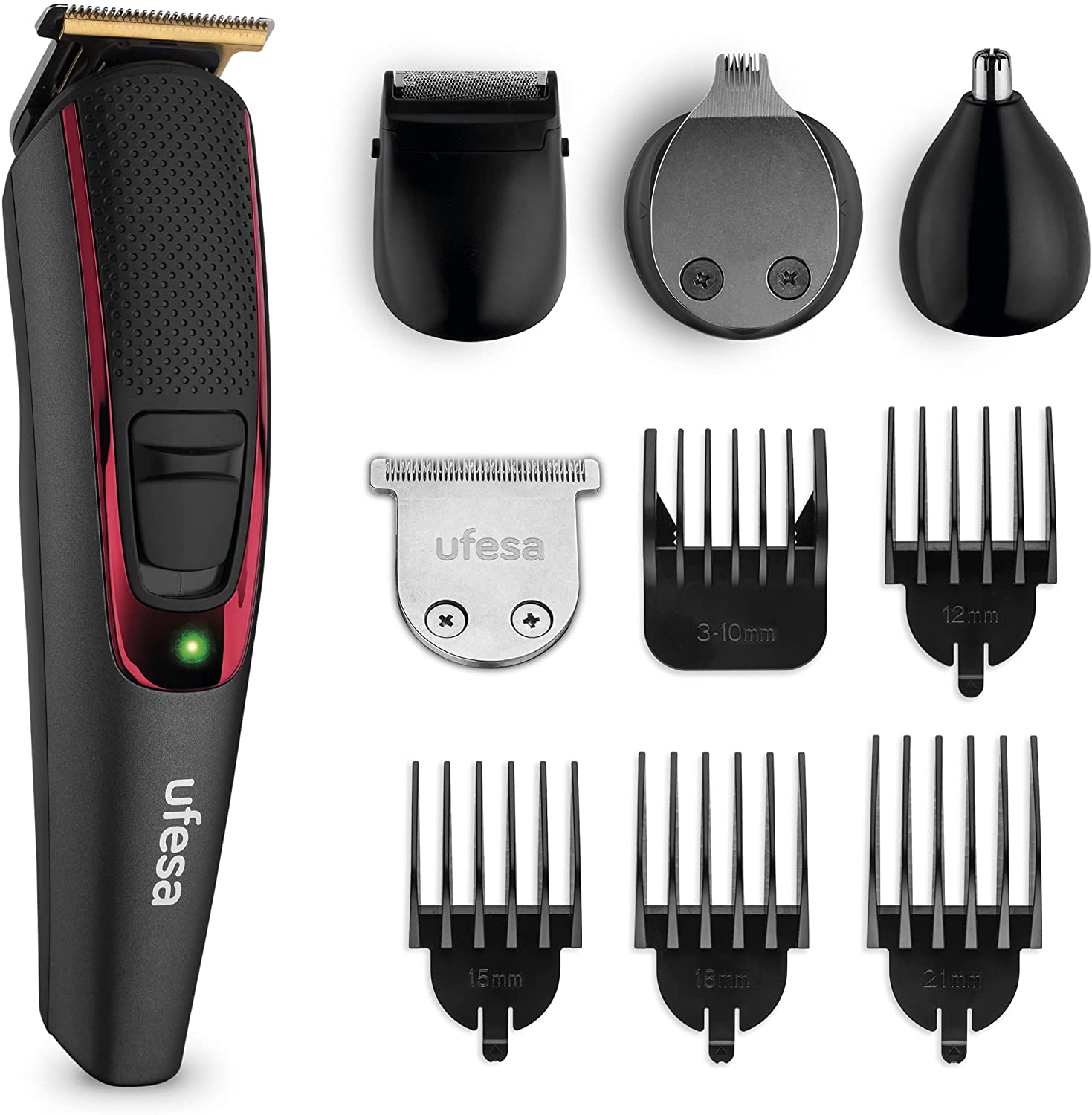 UFESA APARADOR CABELO RECARREGAVEL COM E S/FIO GK6950