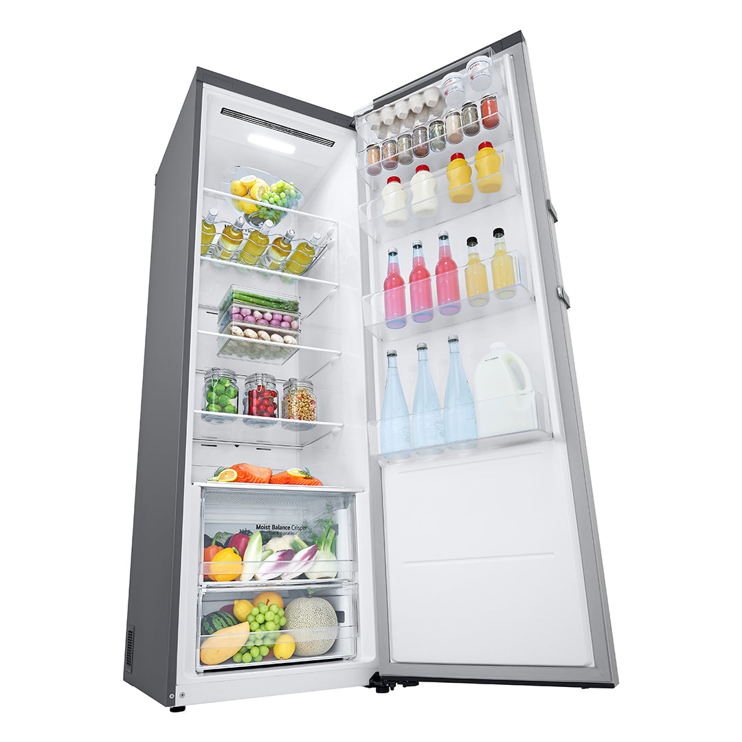 LG FRIGORIFICO 1PT 1860X595X707 386LT NF CINZA (E) GLE51PZGSZ