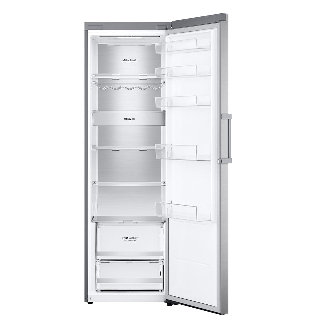 LG FRIGORIFICO 1PT 1,86X0,595X0,60 386LT NF INOX (D) GLM71MBCSF